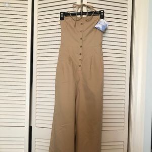 Marjorelle Beige Jumpsuit